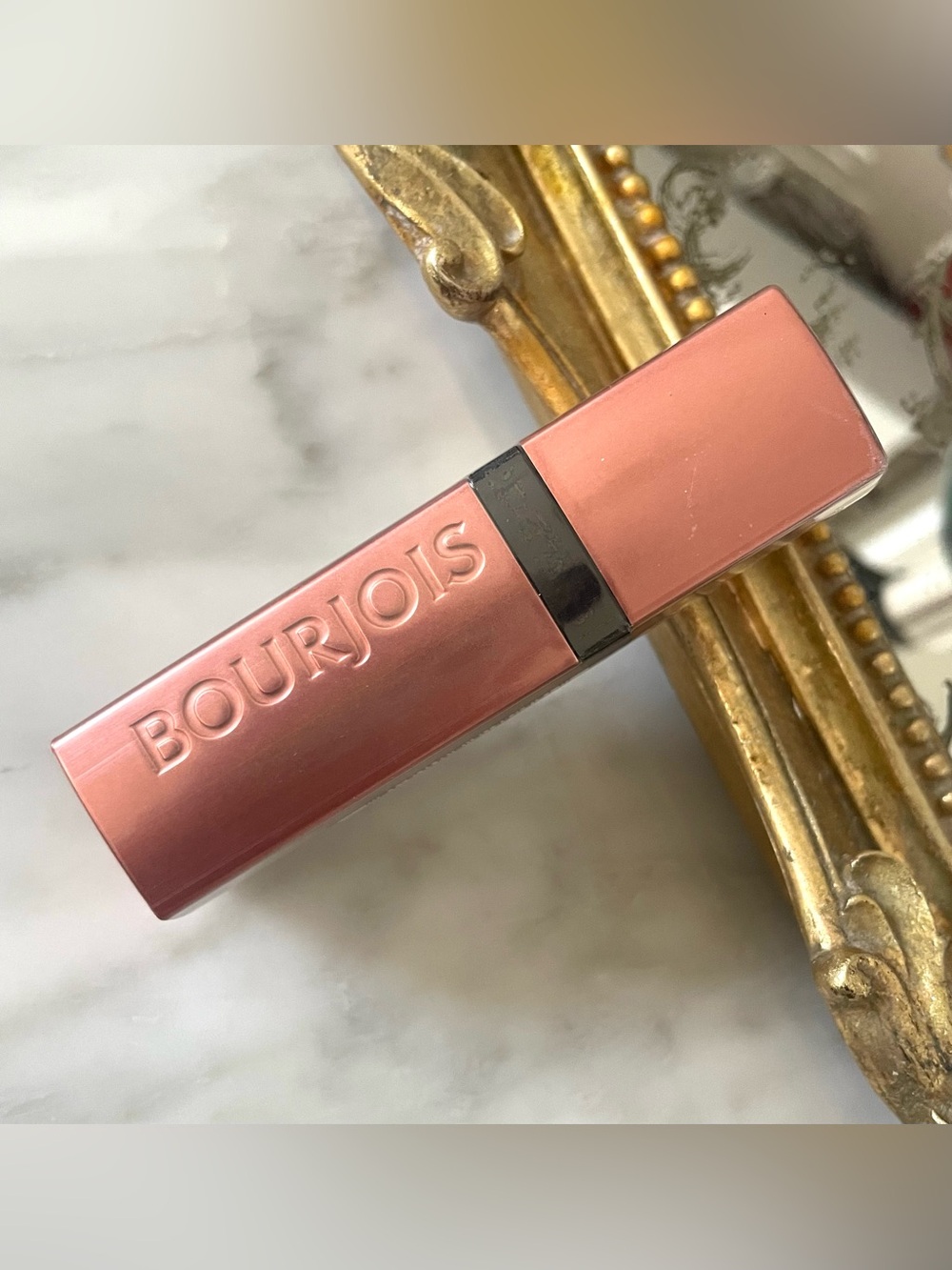🧡 New sealed Bourjois Paris Metachic Lip Cream metallic matte Sand Sation 01